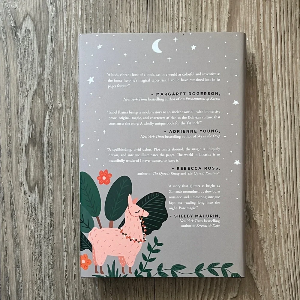 Woven in Moonlight by Isabel Ibañez Fairyloot Exclusive Signed Hardcover - Picture 2 of 3